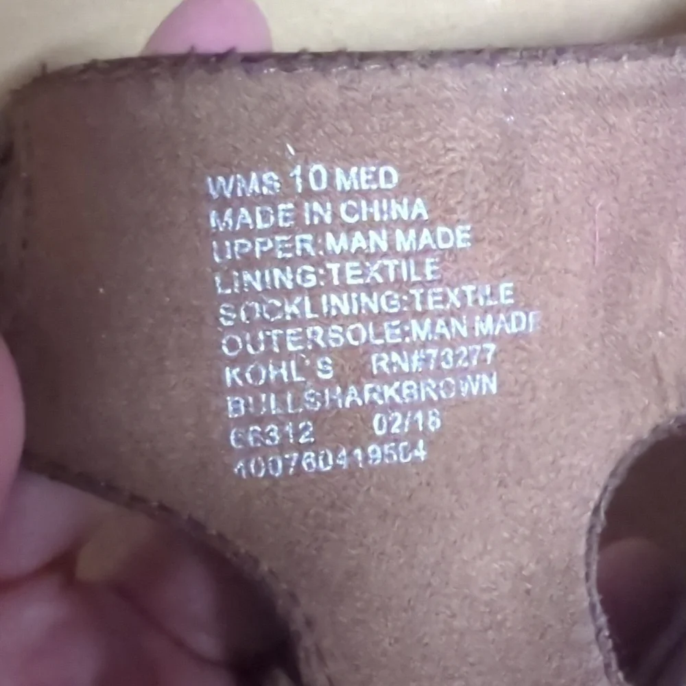 Espadrille Cork Platform‎ Sandals 10 Brown Multi color Thong Sandal rainbow - Picture 9 of 12